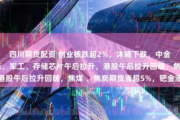四川期货配资 创业板跌超2%，沐曦下跌，中金、东兴、信达证券大涨，军工、存储芯片午后拉升，港股午后拉升回暖，焦煤 、焦炭期货涨超5%，钯金涨停