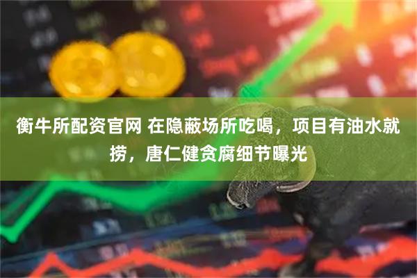 衡牛所配资官网 在隐蔽场所吃喝，项目有油水就捞，唐仁健贪腐细节曝光